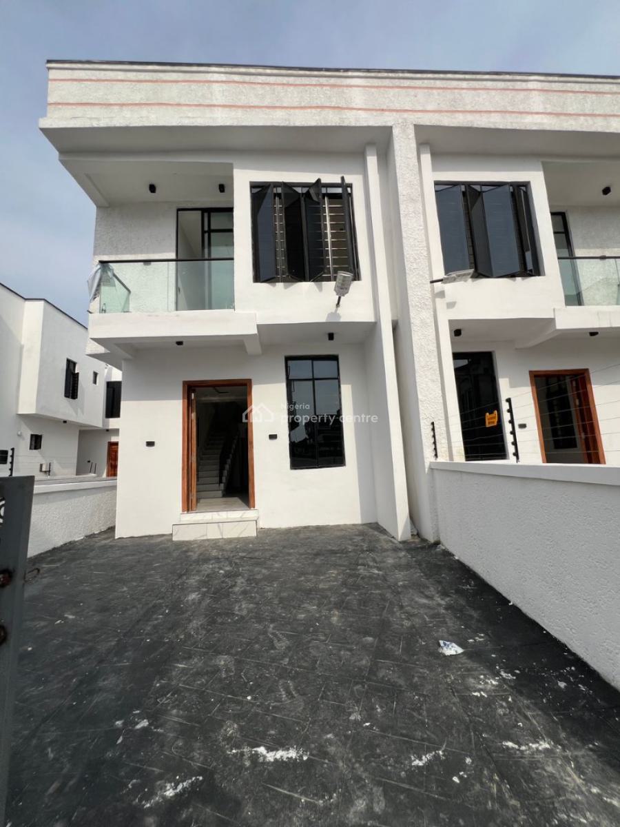 Luxury Finished 4 Bedroom Semi-detached Duplex in a Well Organized, Ikota, Ikota, Lekki, Lagos, Semi-detached Duplex for Sale