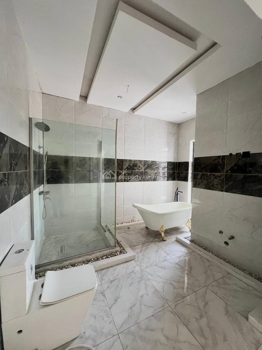 Self-compound 5-bedroom Semi-detached House with Swimming Pool, Osapa London Victory Park Estate, Osapa, Lekki, Lagos, Semi-detached Duplex for Sale