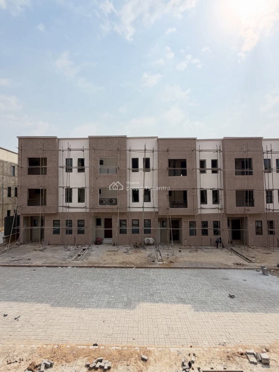 4 Bedroom Terrace  Semi Finished Bq, Gaduwa, Abuja, Terraced Duplex for Sale