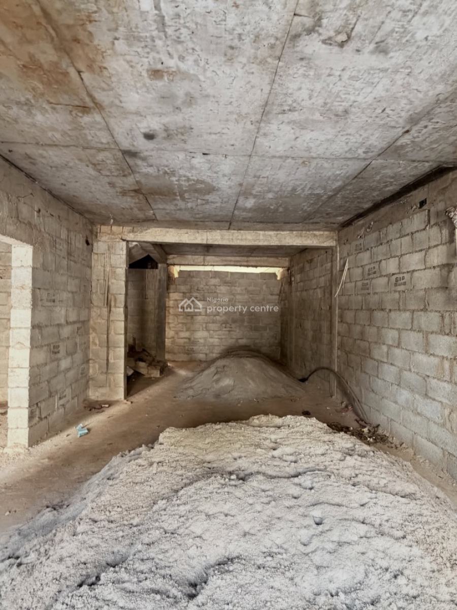 4 Bedroom Terrace  Semi Finished Bq, Gaduwa, Abuja, Terraced Duplex for Sale