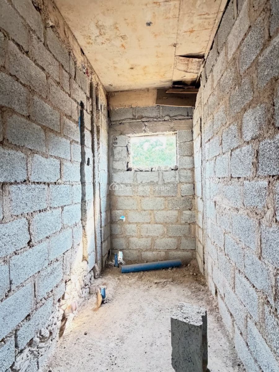 4 Bedroom Terrace  Semi Finished Bq, Gaduwa, Abuja, Terraced Duplex for Sale