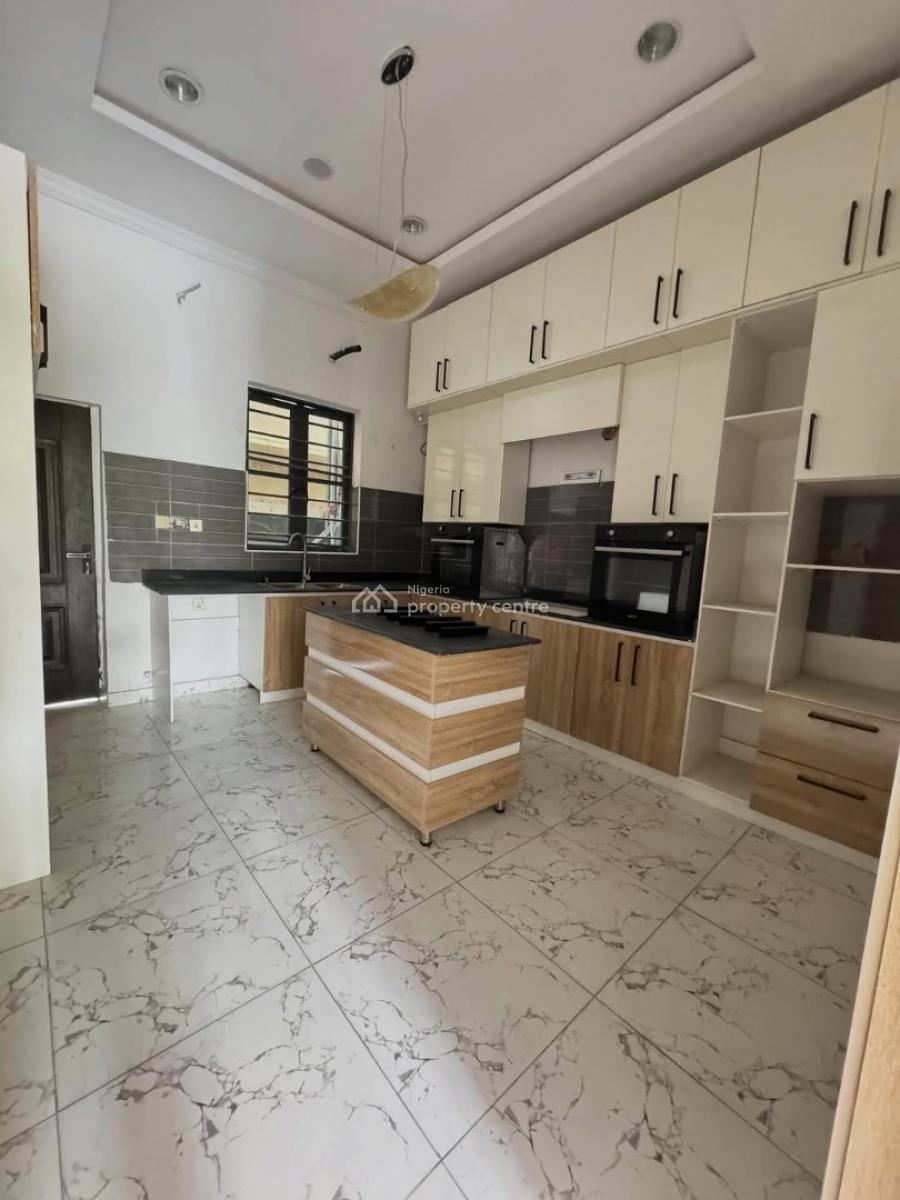 Self Serviced 5 Bedroom Semi Detached Duplex on Threefloors, Sangotedo, Ajah, Lagos, Semi-detached Duplex for Sale