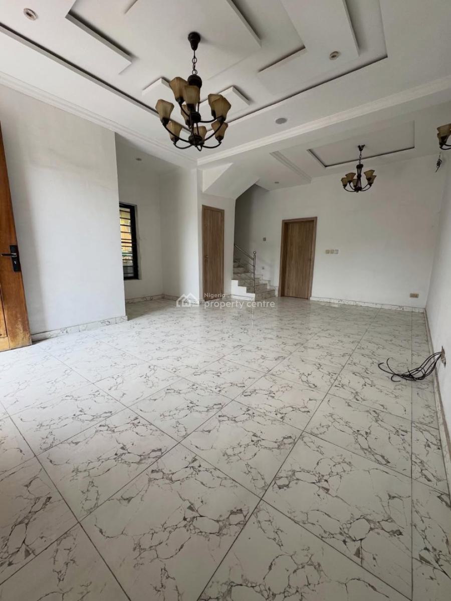 Self Serviced 5 Bedroom Semi Detached Duplex on Threefloors, Sangotedo, Ajah, Lagos, Semi-detached Duplex for Sale