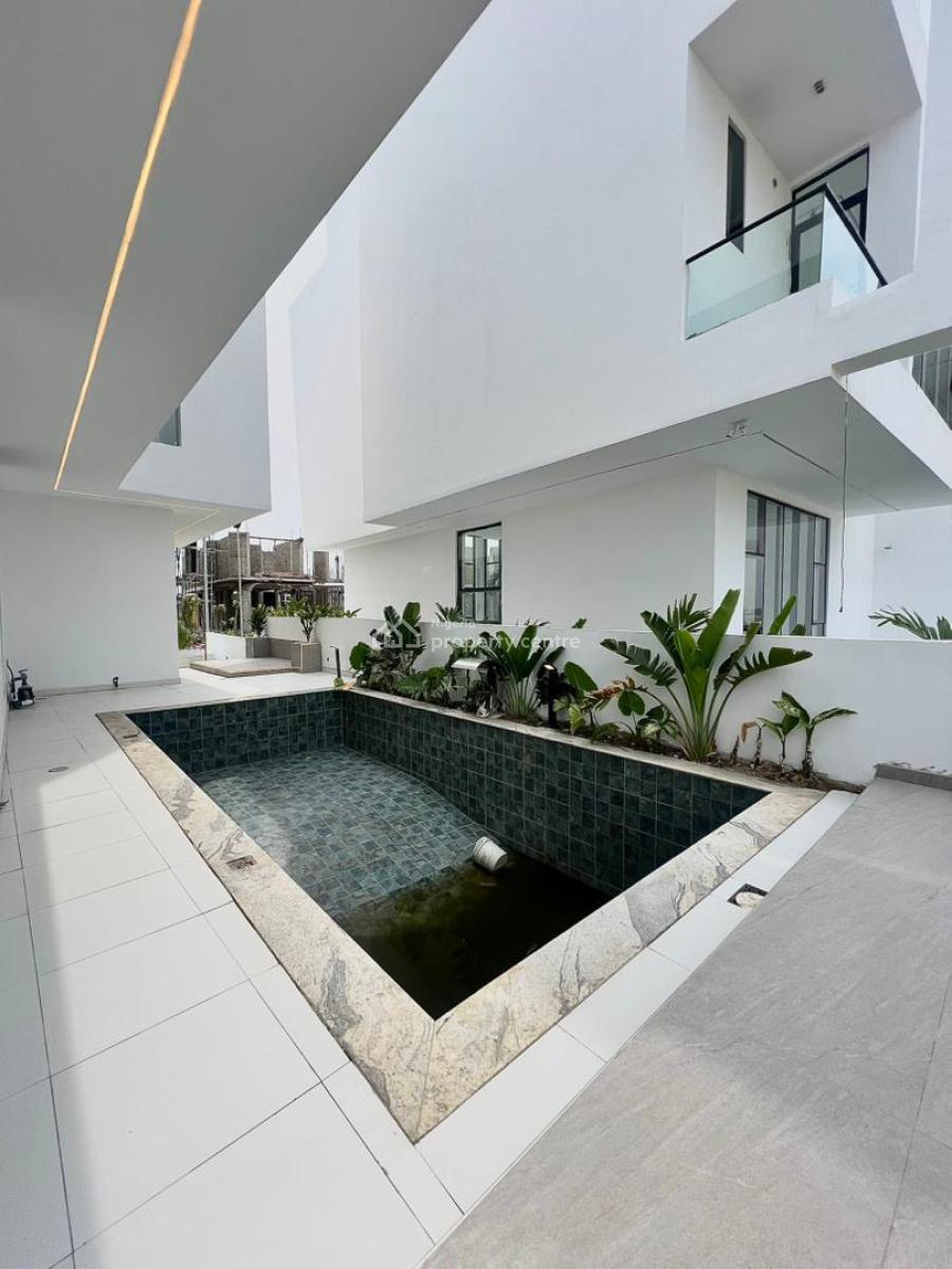Super Luxury 5-bedrooms Detached Smart Home + Bq, Pinnock Beach Estate, Osapa London, Osapa, Lekki, Lagos, Detached Duplex for Sale