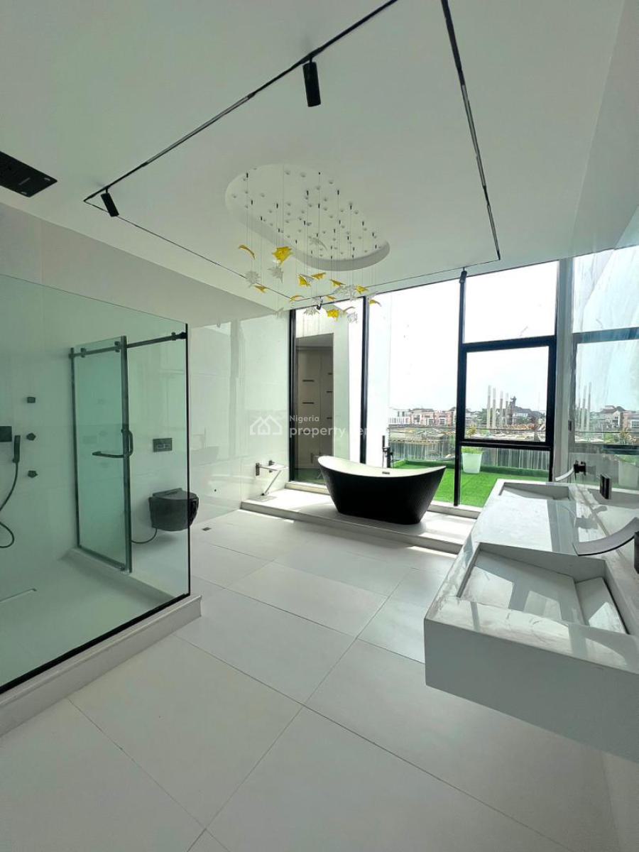 Super Luxury 5-bedrooms Detached Smart Home + Bq, Pinnock Beach Estate, Osapa London, Osapa, Lekki, Lagos, Detached Duplex for Sale