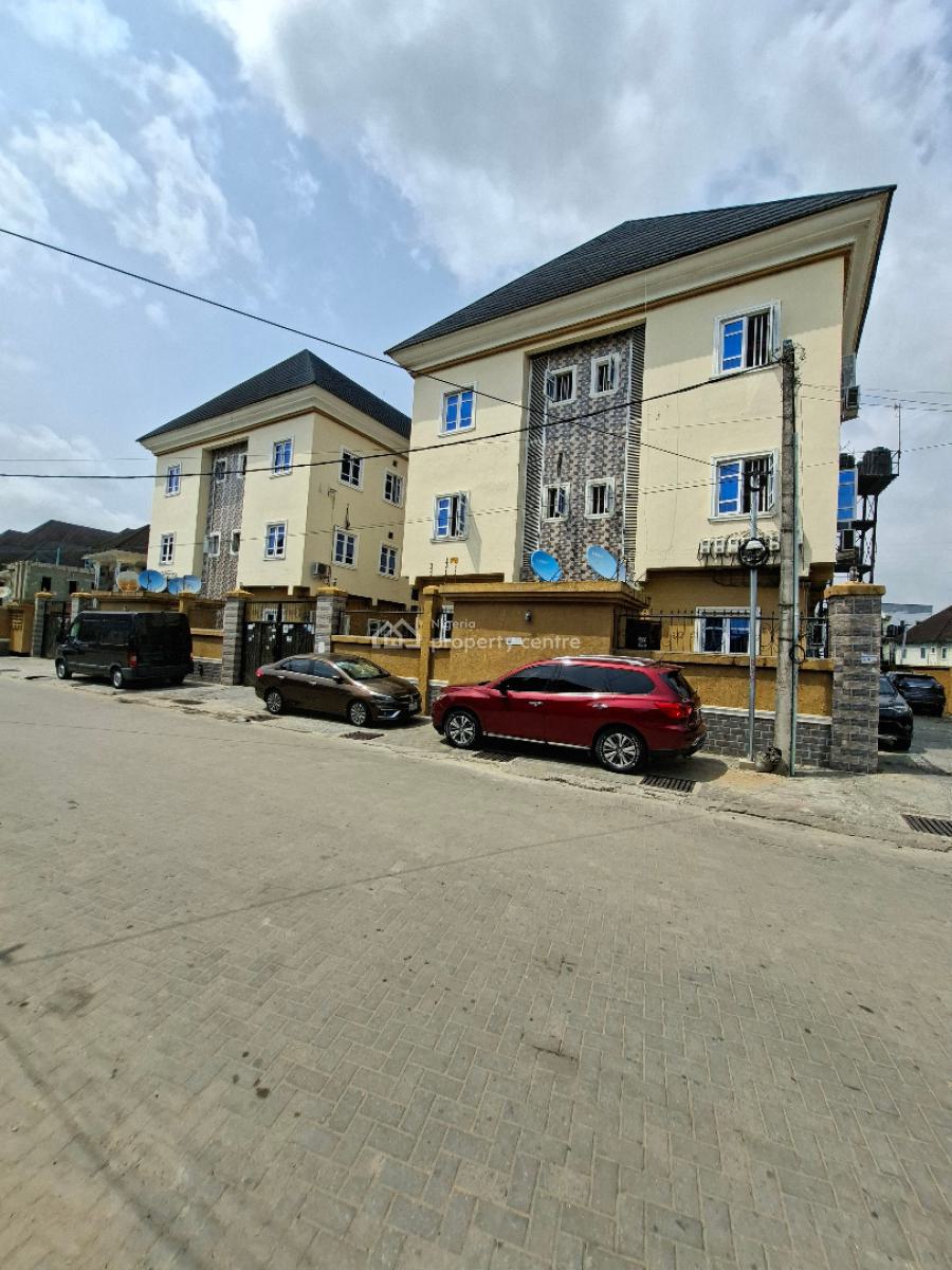 Recently Built Block of 12flats on 2plots  in an Estate, Victory Estate, Ago Palace, Isolo, Lagos, Block of Flats for Sale