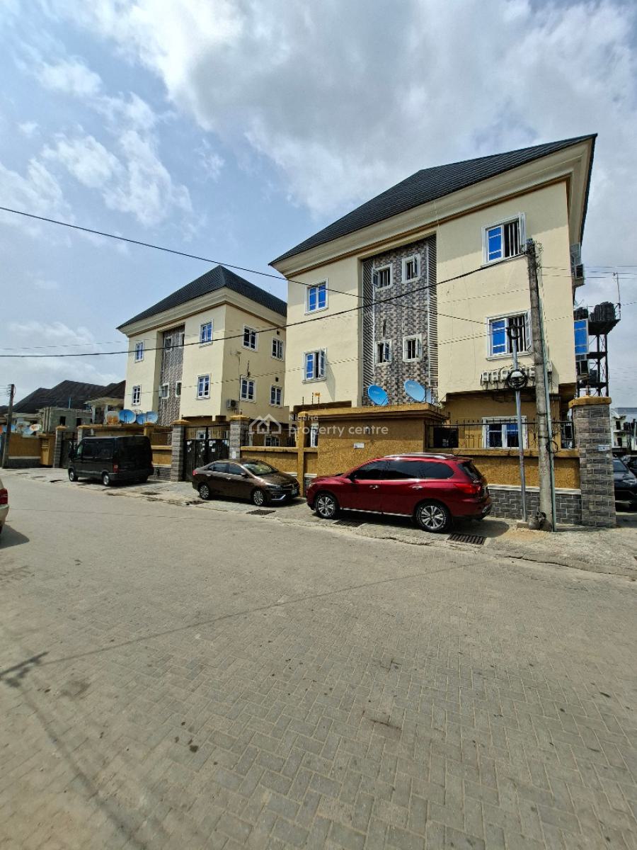 Recently Built Block of 12flats on 2plots  in an Estate, Victory Estate, Ago Palace, Isolo, Lagos, Block of Flats for Sale