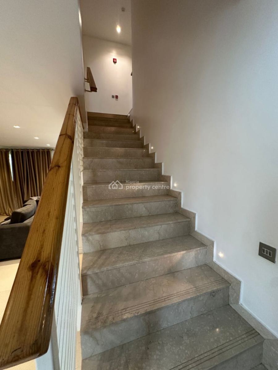 Clean & Well-maintained 3-bedroom Terrace with Bq, Banana Island, Ikoyi, Lagos, Terraced Duplex for Rent