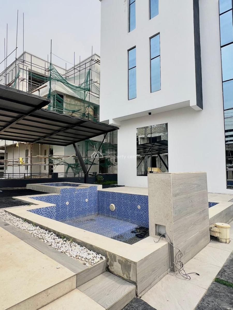 Luxury 5 Bedrooms Detached House + Pool, Cinema & Bq, Pinnock Beach Estate, Osapa, Lekki, Lagos, Detached Duplex for Sale