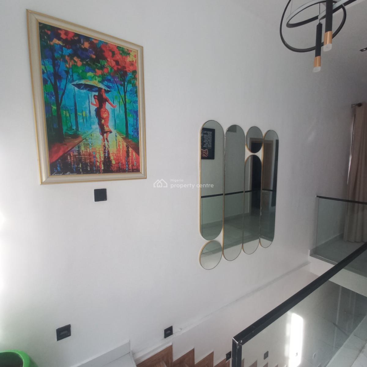 Furnished Luxury 4 Bedroom Terrace Duplex with Pool, Chevron Toll Gate,orchid Road, Lekki, Lagos, Terraced Duplex for Sale