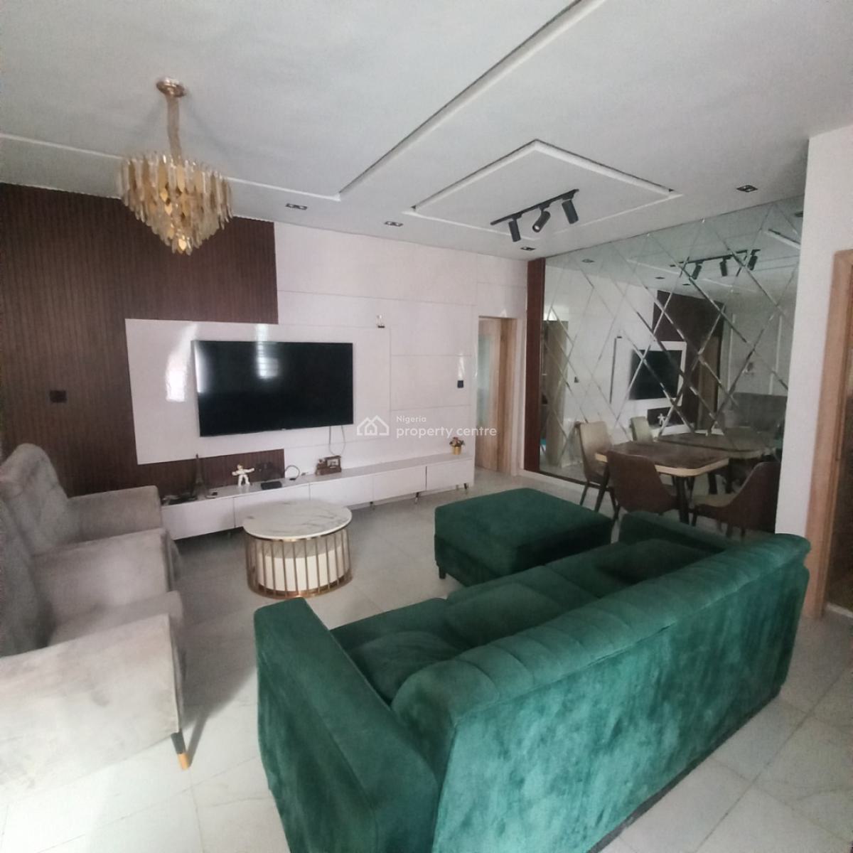 Furnished Luxury 4 Bedroom Terrace Duplex with Pool, Chevron Toll Gate,orchid Road, Lekki, Lagos, Terraced Duplex for Sale