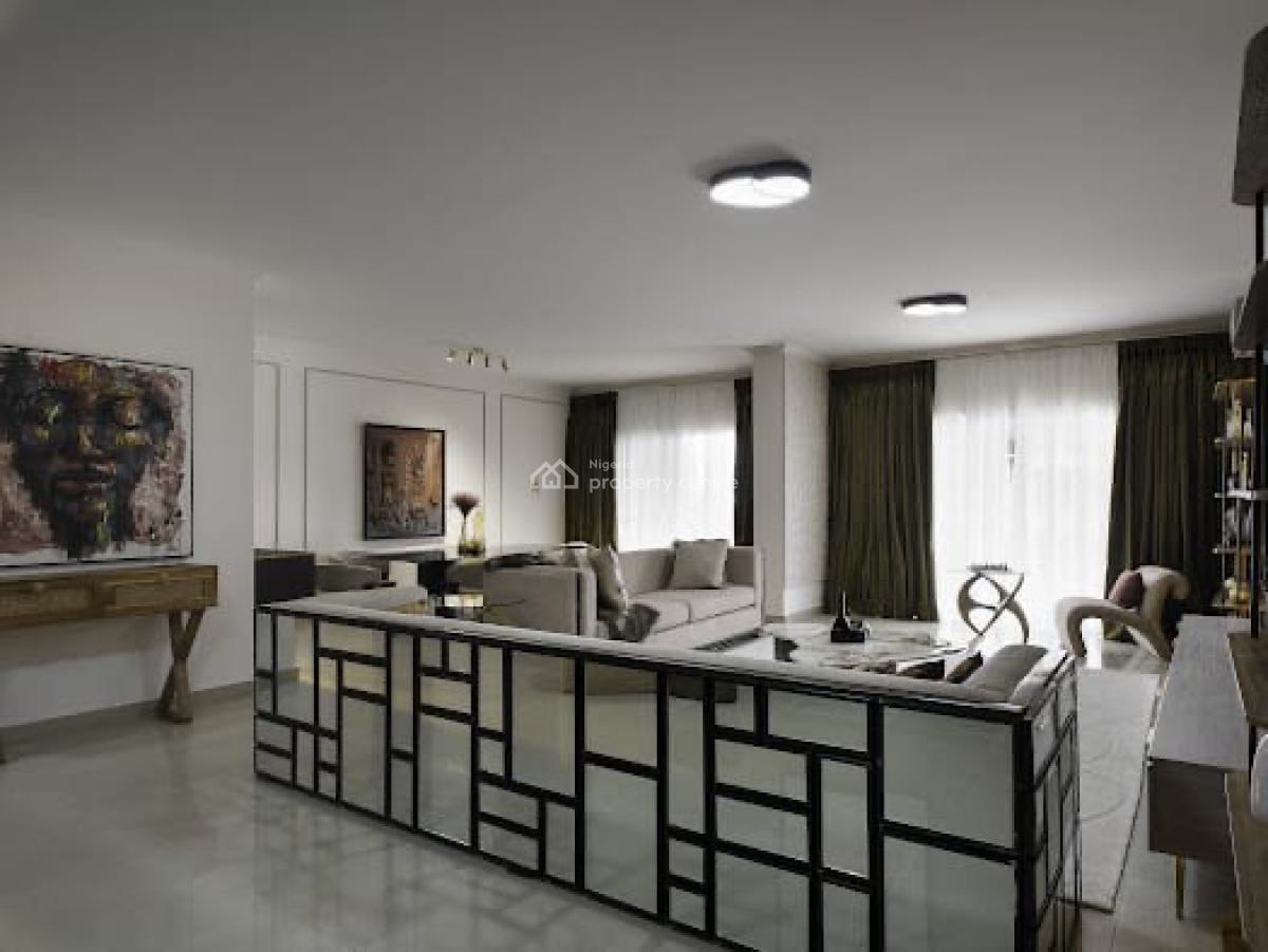 Luxurious City View 3 Bedroom Apartment with Swimming Pool and Gym, Gerard Road, Ikoyi, Lagos, Flat / Apartment Short Let