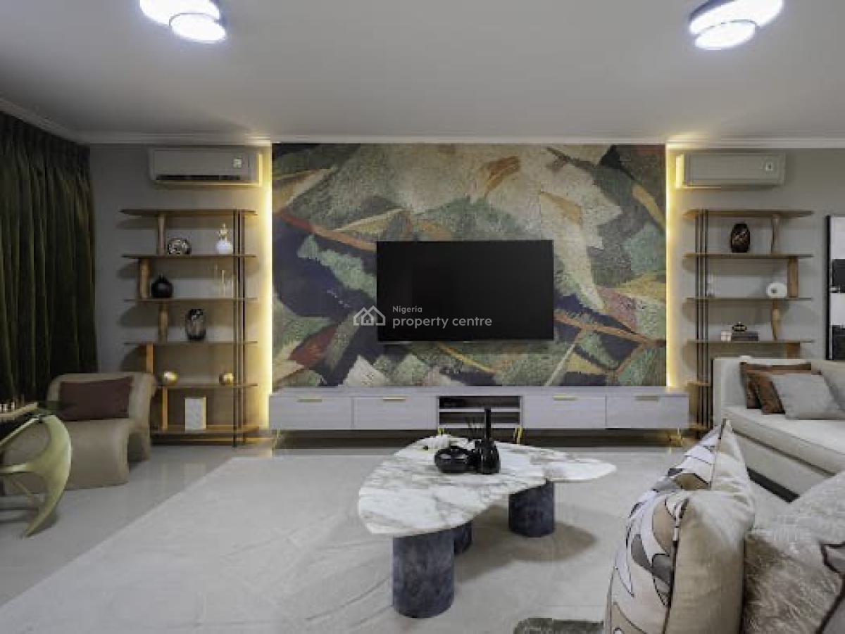 Luxurious City View 3 Bedroom Apartment with Swimming Pool and Gym, Gerard Road, Ikoyi, Lagos, Flat / Apartment Short Let