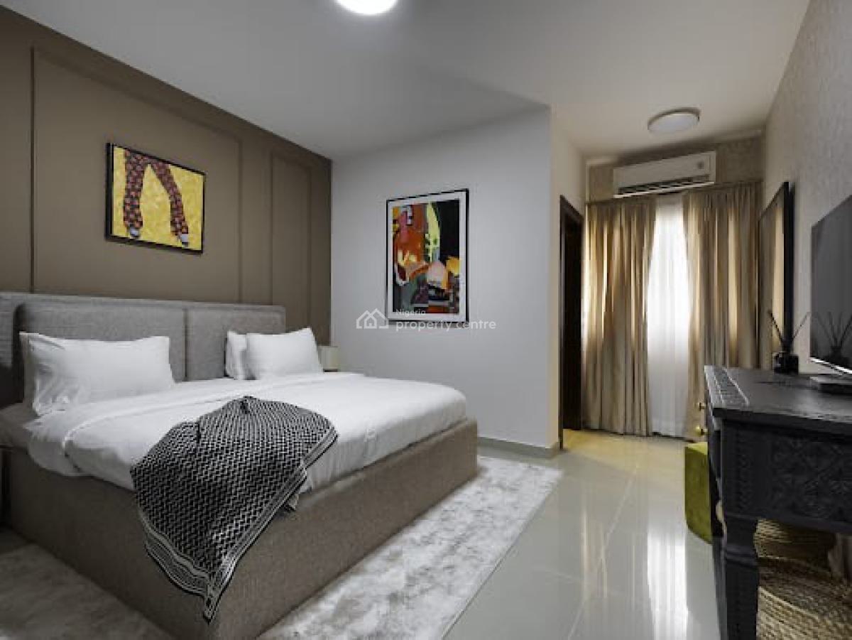 Luxurious City View 3 Bedroom Apartment with Swimming Pool and Gym, Gerard Road, Ikoyi, Lagos, Flat / Apartment Short Let