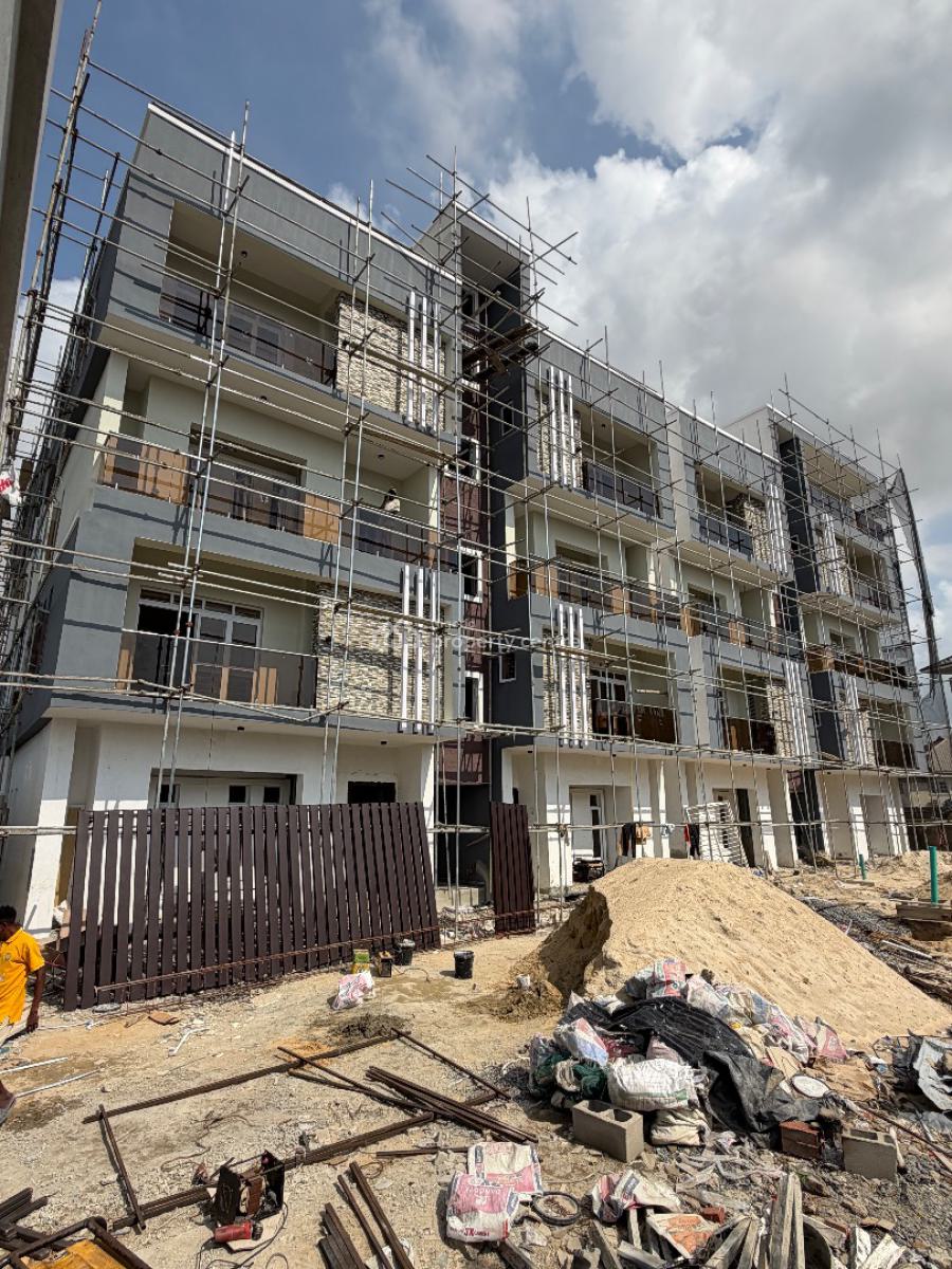 Newly Built 2 Bedroom Maisonette Duplex with Bq, Lekki Phase 1, Lekki, Lagos, Block of Flats for Sale