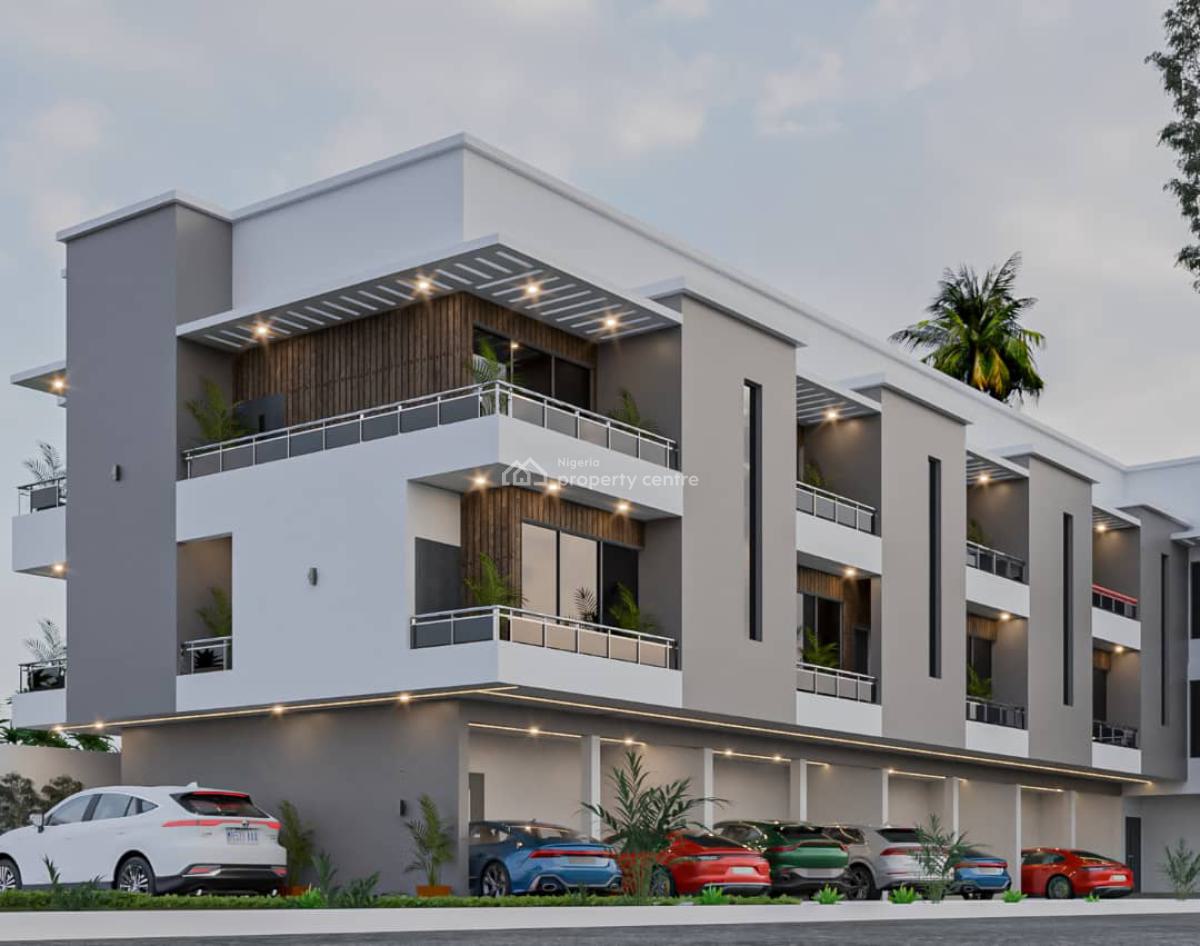 Pre-finished 4 Bedroom Semidetached Terrace Duplex, Gwarinpa, Abuja, Terraced Duplex for Sale