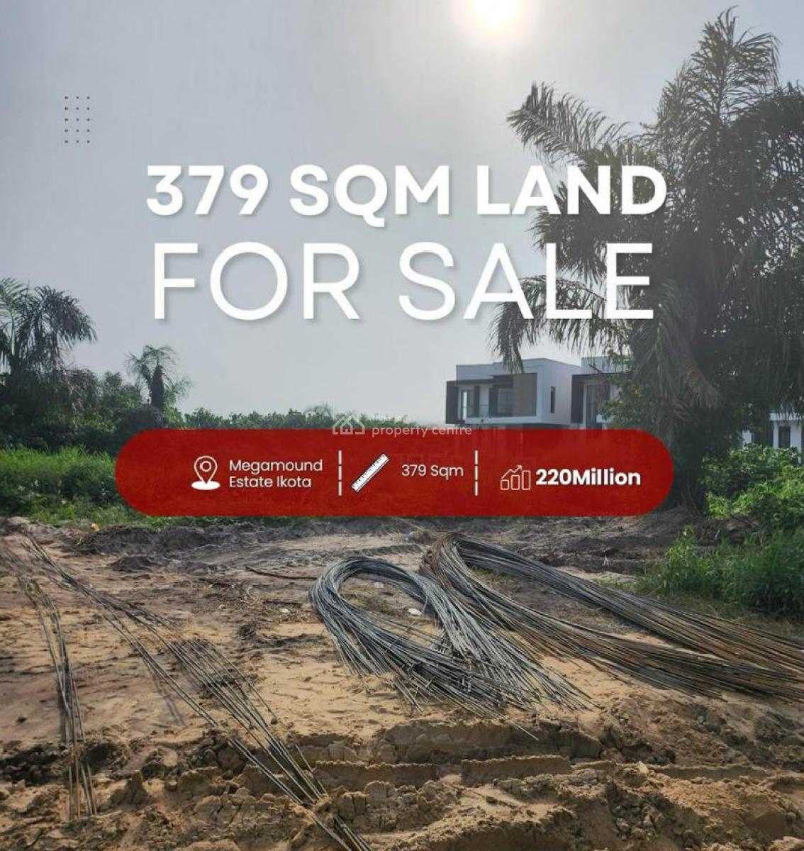 Land Measuring 379 Square Meters, Megamound Estate Lekky County Home, Ikota, Lekki, Lagos, Residential Land for Sale