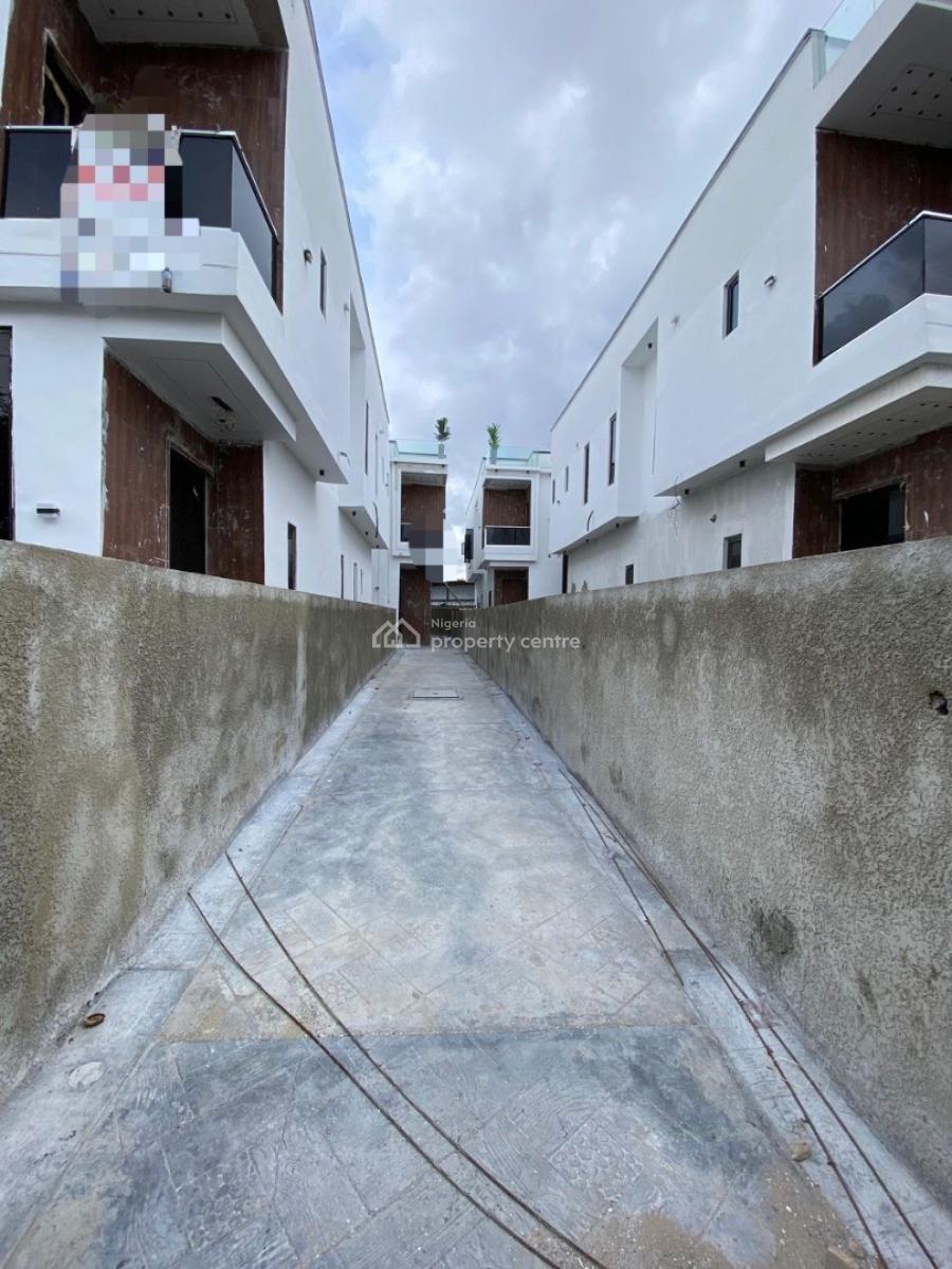 Stunning 4 Bedroom Fully Detached Duplex + Bq Back Unit, Igbo Efon, Lekki, Lagos, Detached Duplex for Sale