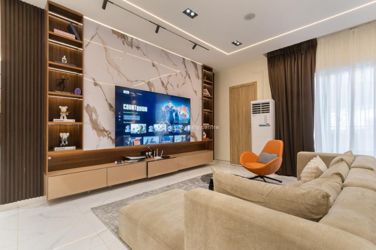 Luxury 2 Bedroom Apartment with Balconies, Pool & Unlimited Internet, Ps5, Spacious Apartment, Relaxing Environment, Ikate, Lekki, Lagos, Flat / Apartment Short Let