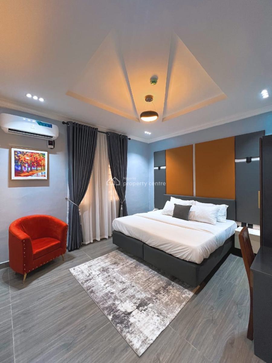 Spacious Studio Serviced Apartment with Pool, Opebi, Ikeja, Lagos, Flat / Apartment Short Let