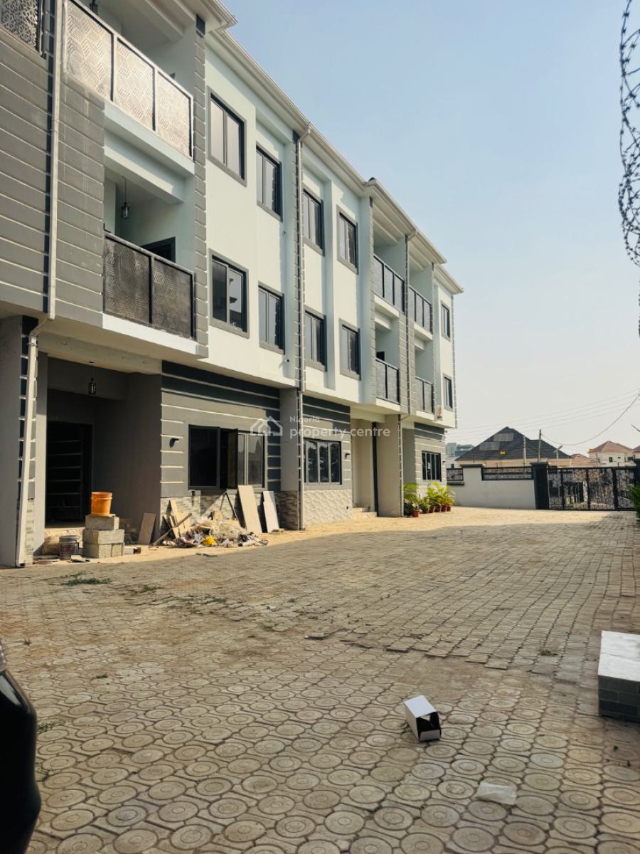 Brand New 4 Bedroom Terrace Duplex with a Bq at Jahi, Abuja, Jahi, Abuja, Terraced Duplex for Rent