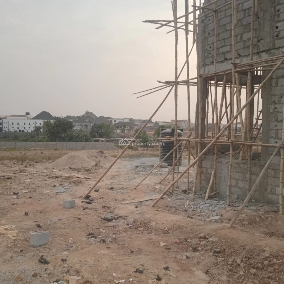 350sqm Semi Detached Duplex Plus Bq, Wuye, Abuja, Residential Land for Sale