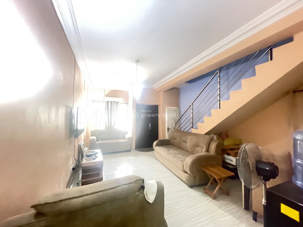 Distress 3 Bedroom Semi Detached Duplex, Located Inside an Estate,good Road,personal Compound, Sangotedo, Ajah, Lagos, Semi-detached Duplex for Sale
