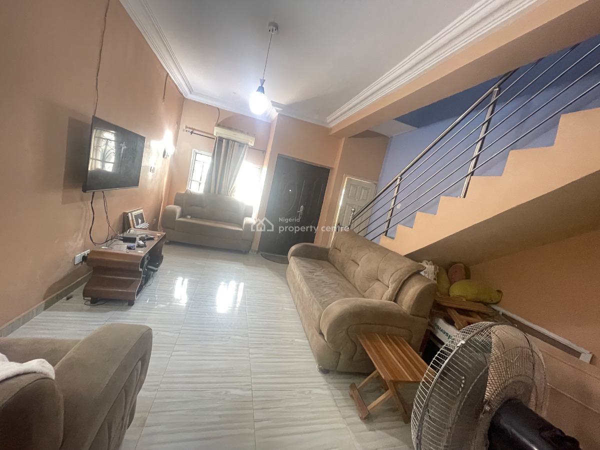 Distress 3 Bedroom Semi Detached Duplex, Located Inside an Estate,good Road,personal Compound, Sangotedo, Ajah, Lagos, Semi-detached Duplex for Sale