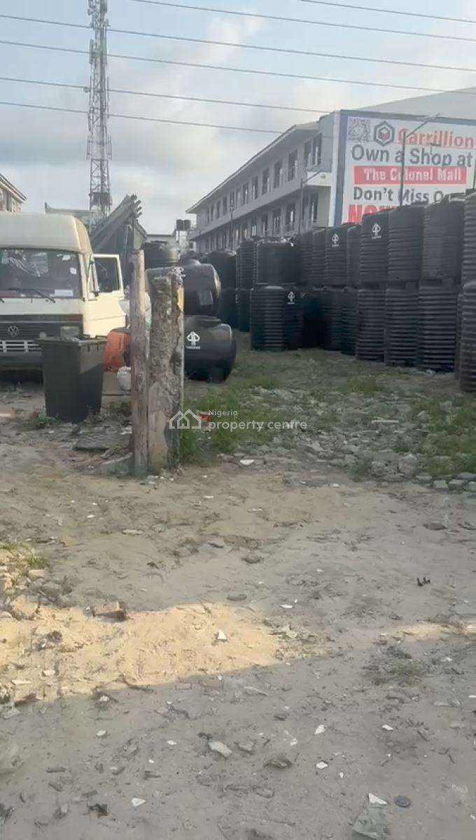Prime Land Measuring 804sqms Facing The Expressway, Facing Lekki-epe Expressway, Ologolo, Lekki, Lagos, Commercial Land for Sale