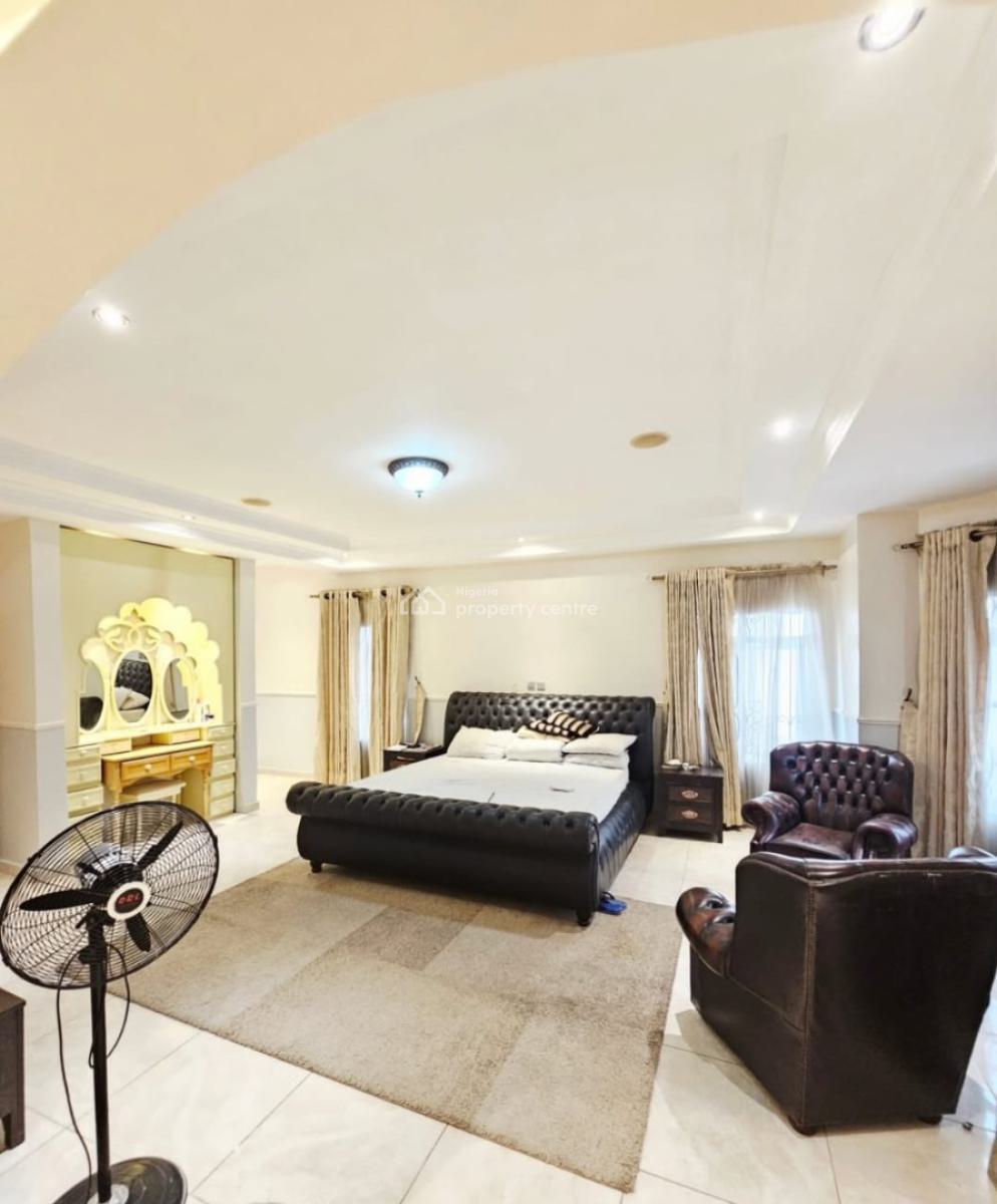 5 Bed Fully Furnished with  Swimming  Pool  Fully Fitted Kitchen, Royal Garden  Estate Ajah Lagos., Ajah, Lagos, Detached Duplex for Sale