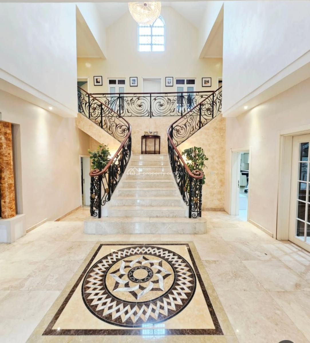 5 Bed Fully Furnished with  Swimming  Pool  Fully Fitted Kitchen, Royal Garden  Estate Ajah Lagos., Ajah, Lagos, Detached Duplex for Sale