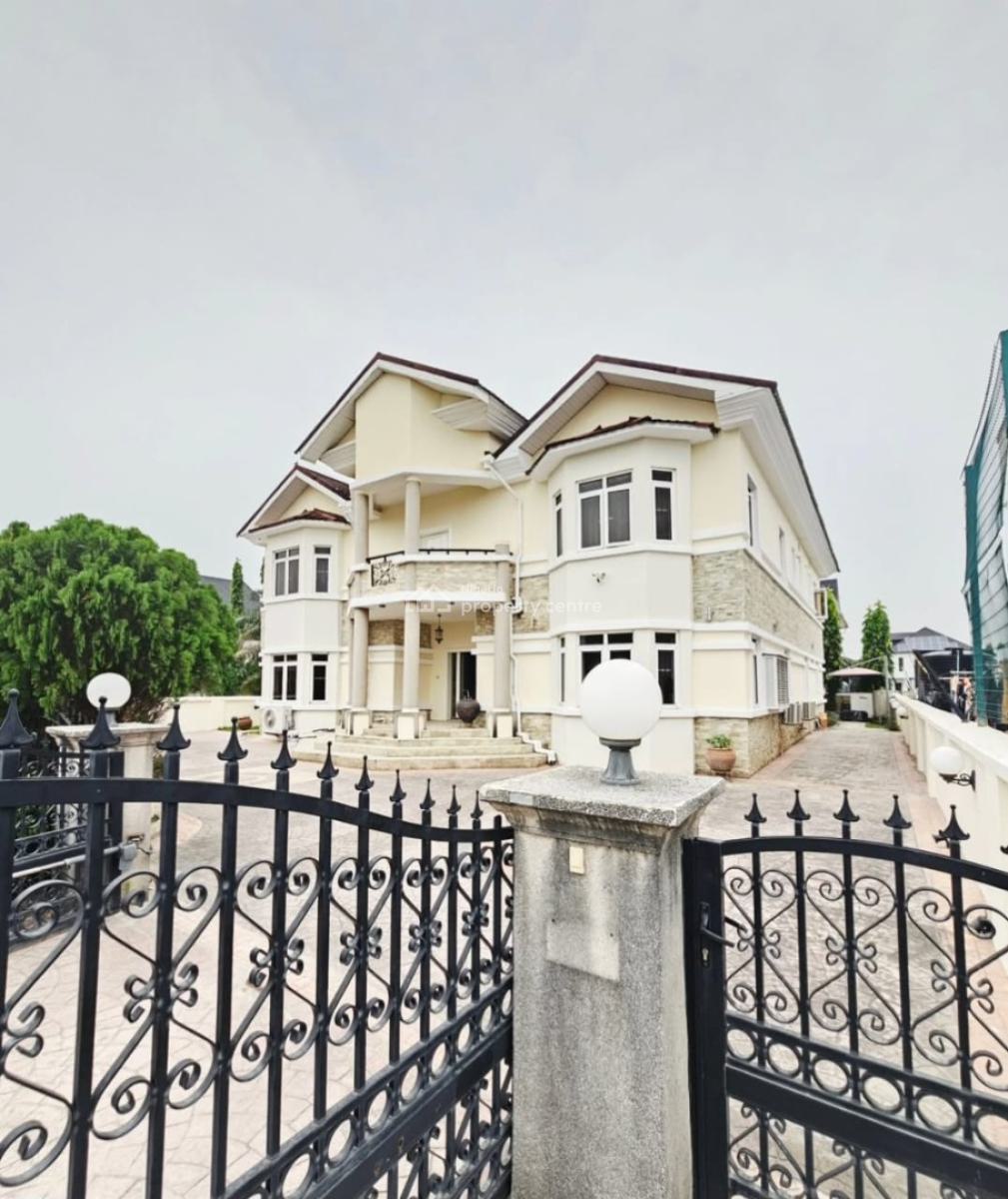 5 Bed Fully Furnished with  Swimming  Pool  Fully Fitted Kitchen, Royal Garden  Estate Ajah Lagos., Ajah, Lagos, Detached Duplex for Sale