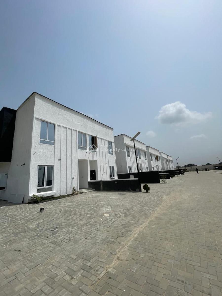 Newly Built 3 Bedroom Semi Detached Duplex, Before Eleko Junction, Eleko, Ibeju Lekki, Lagos, Semi-detached Duplex for Rent