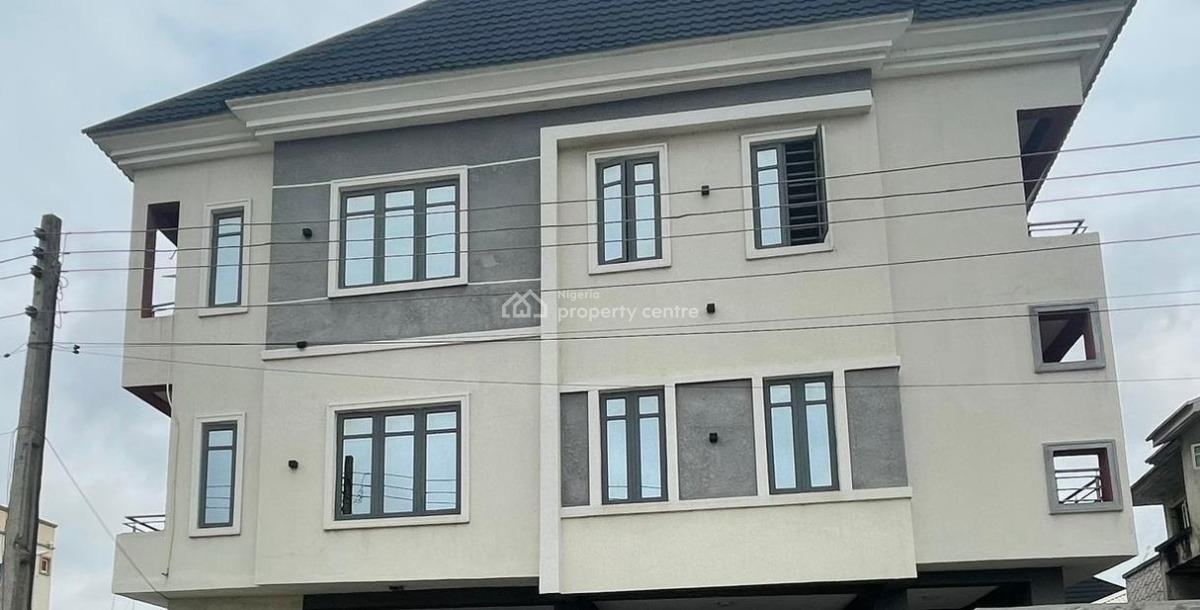 Beautiful 2bed Flat Upstairs in a Decent Estate, Sangotedo, Ajah, Lagos, Flat / Apartment for Rent