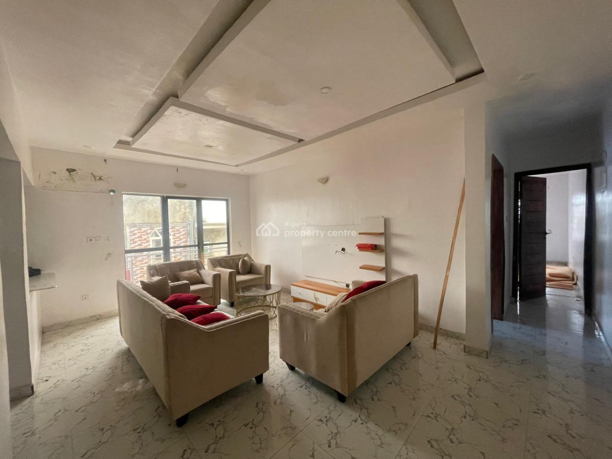 Beautiful 2bed Flat Upstairs in a Decent Estate, Sangotedo, Ajah, Lagos, Flat / Apartment for Rent