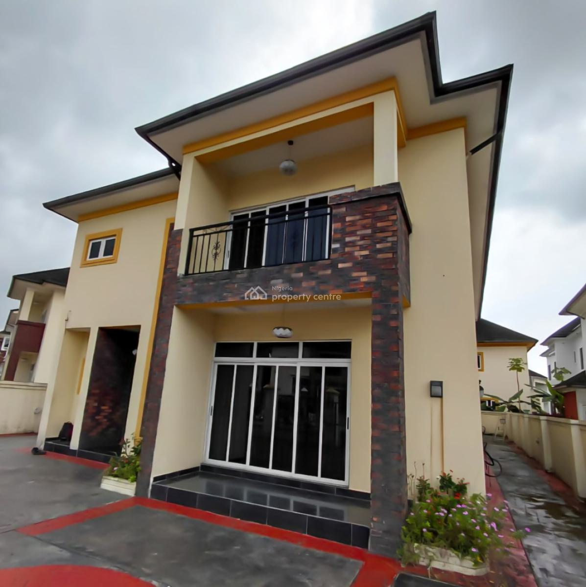 4 Bedroom Duplex with 2 Rooms Bq in a Secure Estate with 24hrs Light, Peter Odili Road, Golf Estate, Trans Amadi, Port Harcourt, Rivers, Detached Duplex for Rent