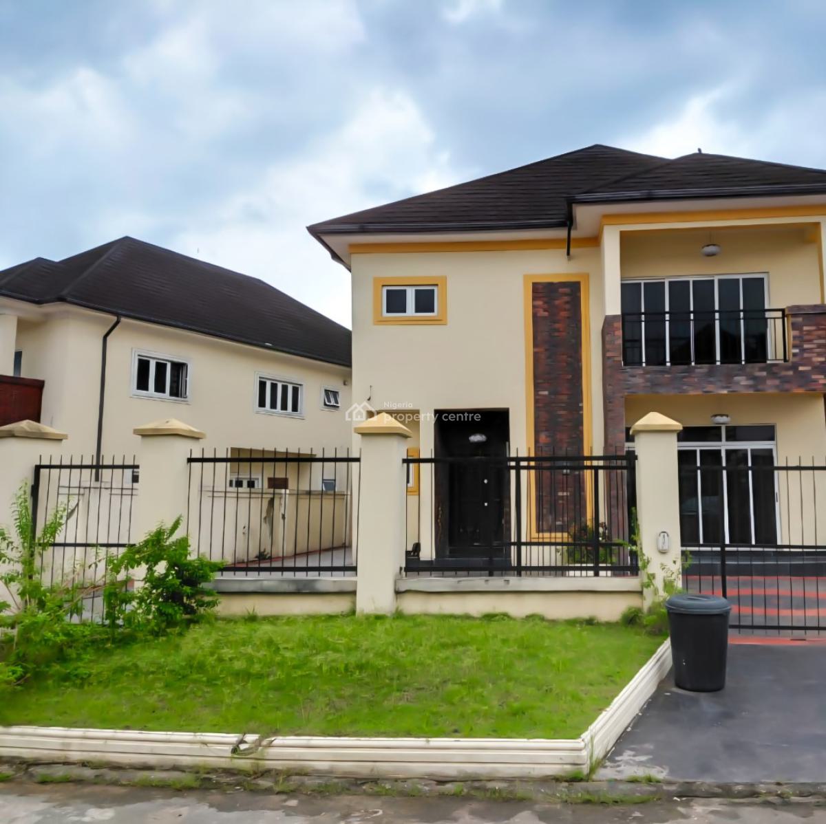 4 Bedroom Duplex with 2 Rooms Bq in a Secure Estate with 24hrs Light, Peter Odili Road, Golf Estate, Trans Amadi, Port Harcourt, Rivers, Detached Duplex for Rent