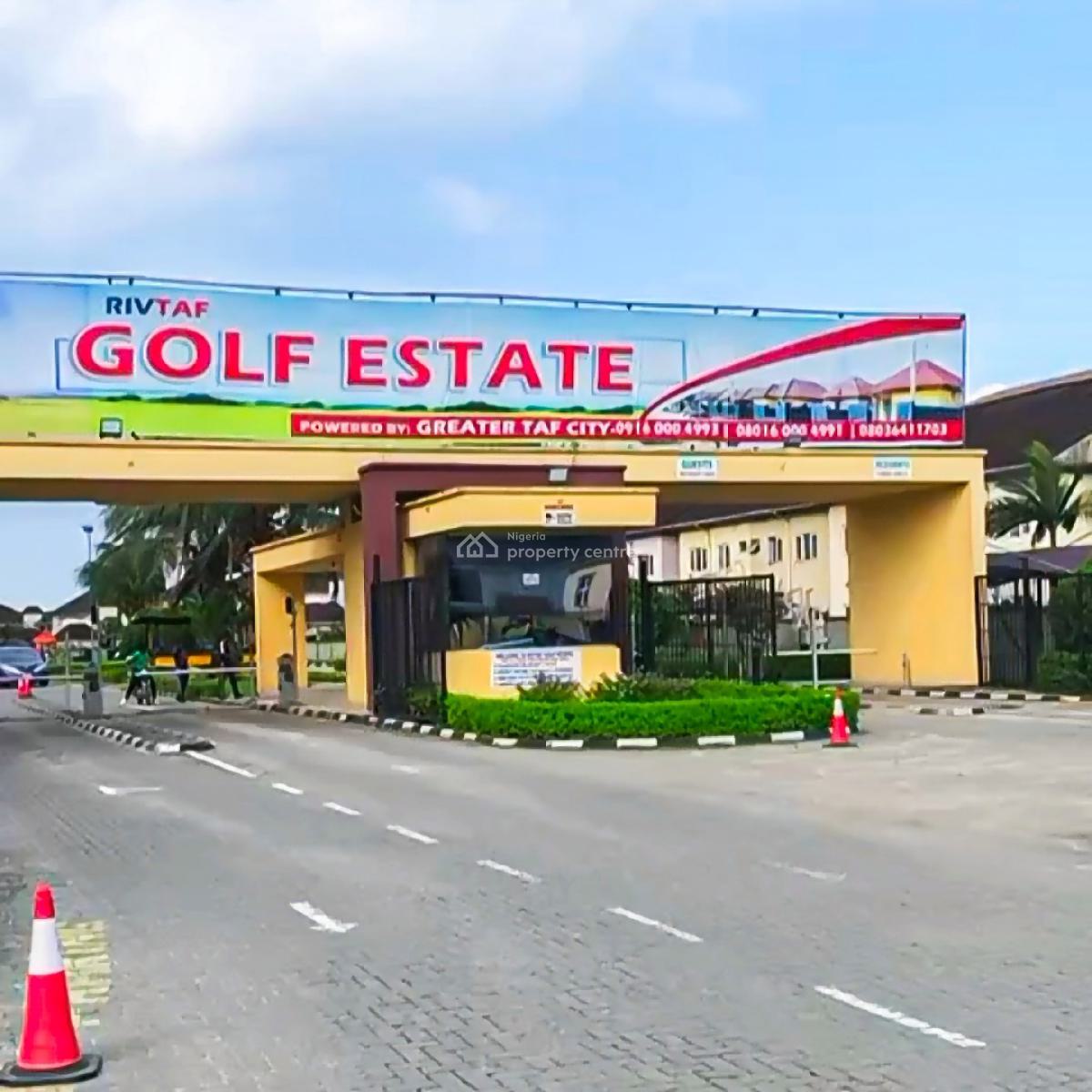 4 Bedroom Duplex with 2 Rooms Bq in a Secure Estate with 24hrs Light, Peter Odili Road, Golf Estate, Trans Amadi, Port Harcourt, Rivers, Detached Duplex for Rent