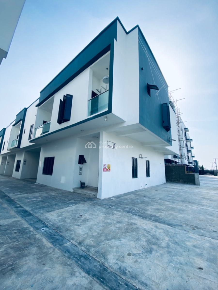Bran New 4 Bedrooms Terrace Duplex and All Rooms Are Upstairs, Gated Estate Orchid Lekki, Lekki Phase 2, Lekki, Lagos, Terraced Duplex for Rent