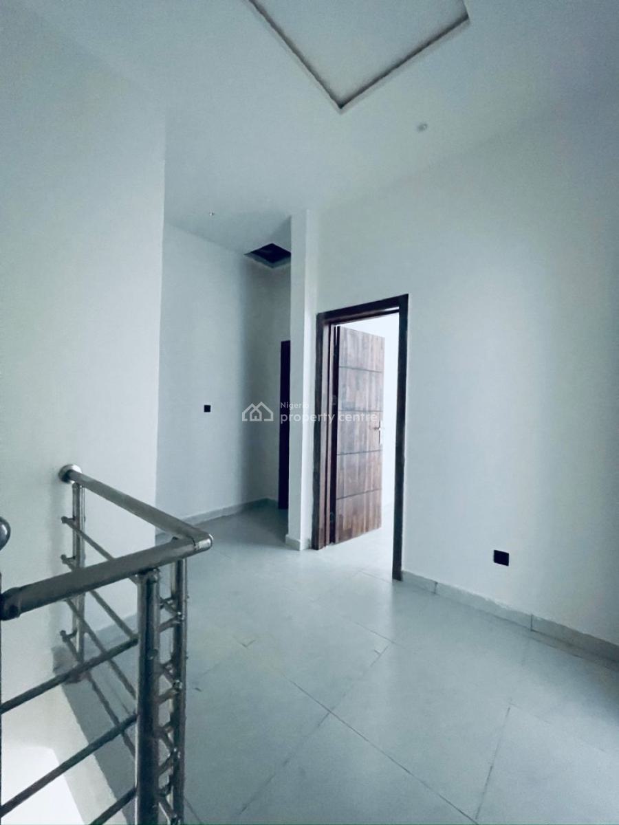 Bran New 4 Bedrooms Terrace Duplex and All Rooms Are Upstairs, Gated Estate Orchid Lekki, Lekki Phase 2, Lekki, Lagos, Terraced Duplex for Rent