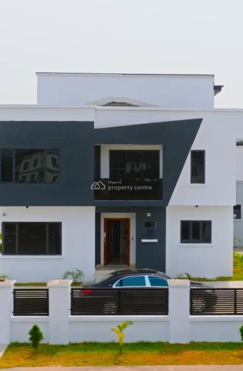 Smart *4-bedroom Detached Duplex* with 2 Rooms Bq., Royal Garden Estate Ajah Lagos., Ajah, Lagos, Detached Duplex for Sale