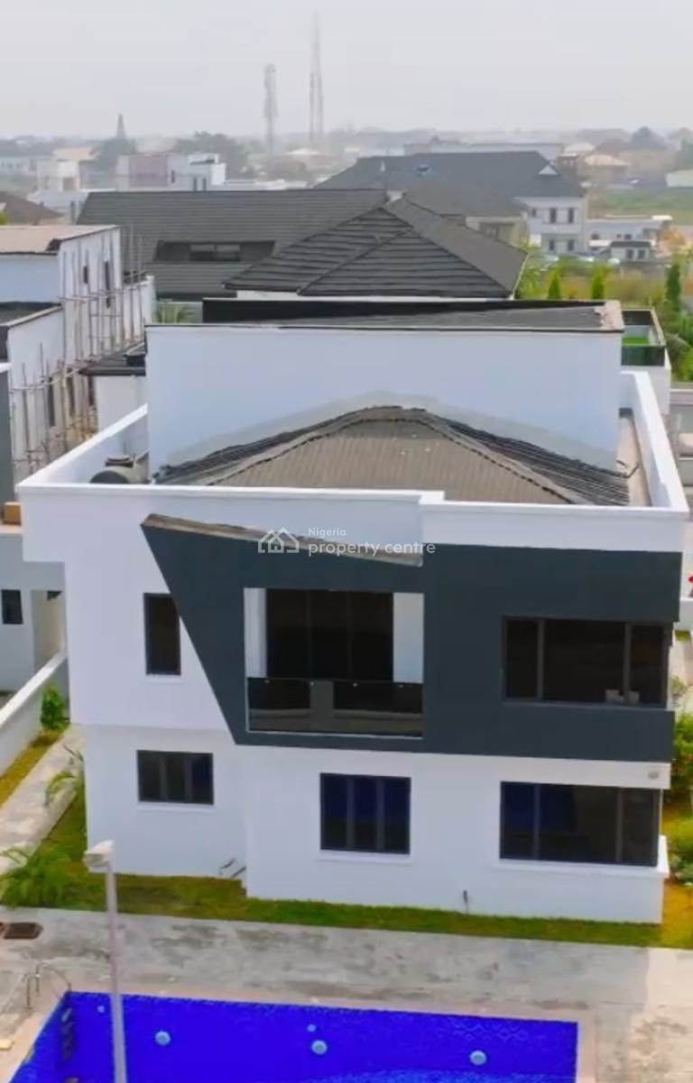 Smart *4-bedroom Detached Duplex* with 2 Rooms Bq., Royal Garden Estate Ajah Lagos., Ajah, Lagos, Detached Duplex for Sale