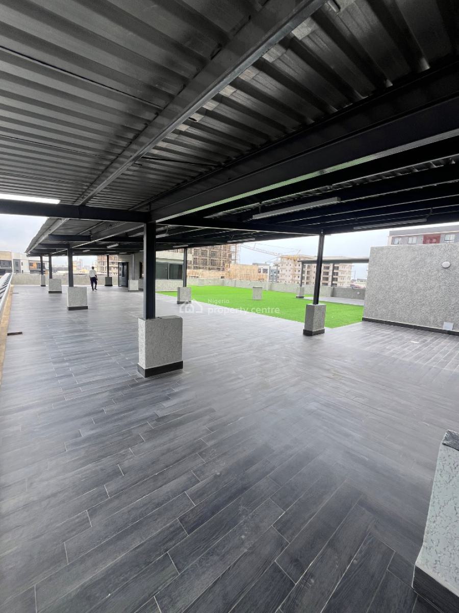 597sqm Fully Serviced Rooftop Space for Events, Lounge, Fitness Etc, Lekki Phase 1, Lekki, Lagos, Plaza / Complex / Mall for Rent