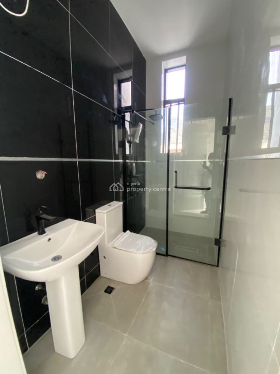 Bran New Contemporary 4 Bedrooms Semi Detached Duplex with Bq, Orchid Road Lekki, Lekki Phase 2, Lekki, Lagos, Semi-detached Duplex for Rent