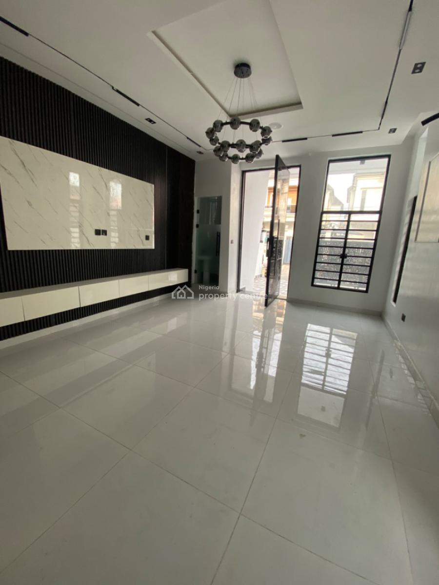 Bran New Contemporary 4 Bedrooms Semi Detached Duplex with Bq, Orchid Road Lekki, Lekki Phase 2, Lekki, Lagos, Semi-detached Duplex for Rent