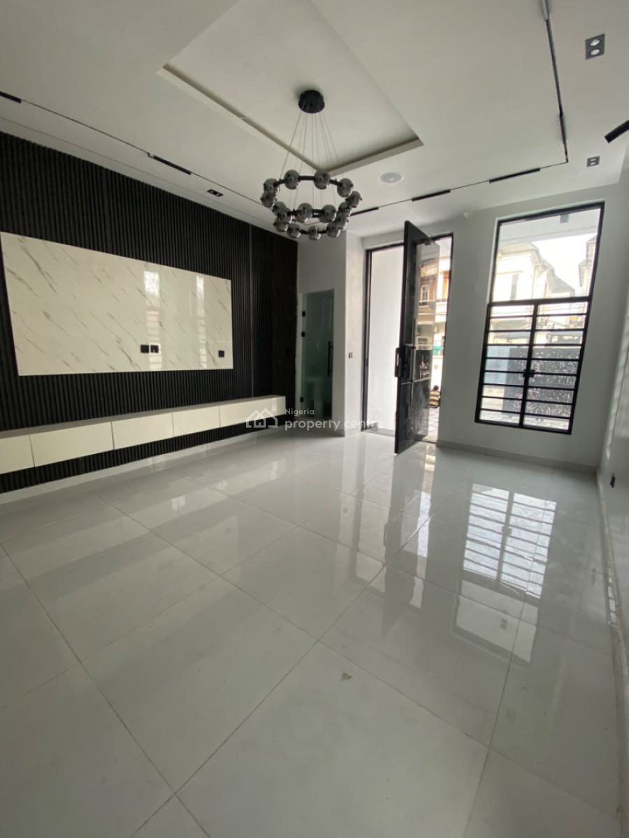 Bran New Contemporary 4 Bedrooms Semi Detached Duplex with Bq, Orchid Road Lekki, Lekki Phase 2, Lekki, Lagos, Semi-detached Duplex for Rent