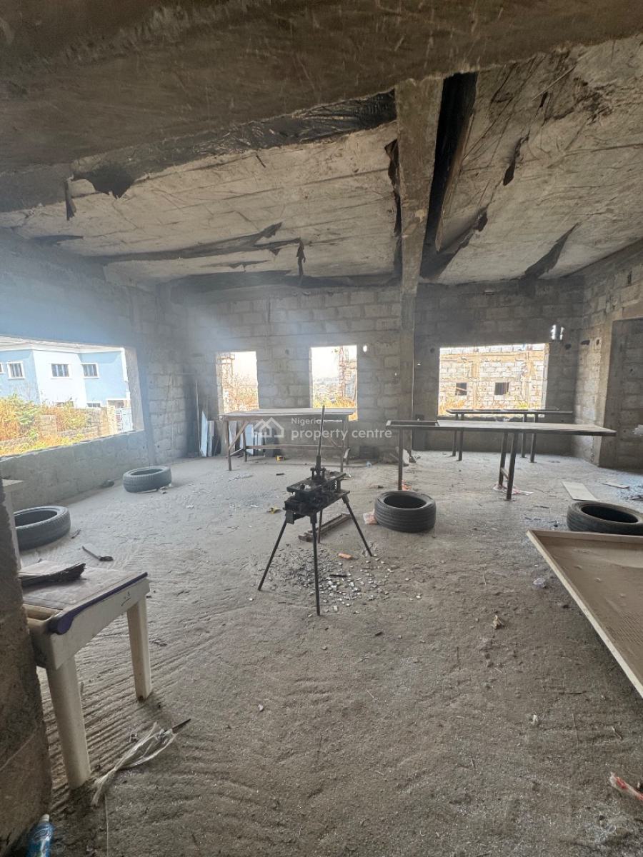 4 Bedroom Duplex Carcass + Carcass with 2 Sitting Rooms, Goshen Estate, Lugbe District, Abuja, Detached Bungalow for Sale