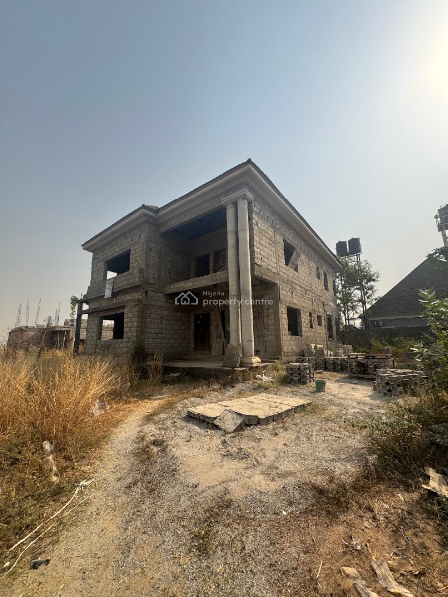 4 Bedroom Duplex Carcass + Carcass with 2 Sitting Rooms, Goshen Estate, Lugbe District, Abuja, Detached Bungalow for Sale