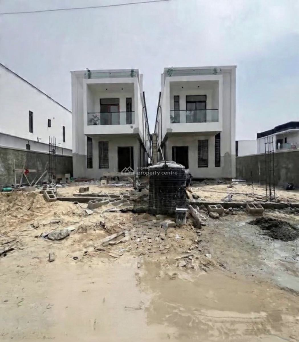 Contemporary 5 Bedroom Detached Duplex with Swimming Pool and Bq, Lbs, Ajah, Lagos, Detached Duplex for Sale