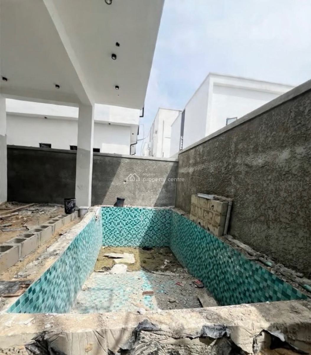 Contemporary 5 Bedroom Detached Duplex with Swimming Pool and Bq, Lbs, Ajah, Lagos, Detached Duplex for Sale